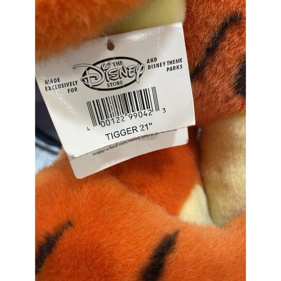Vintage Walt Disney Company/Disney Store Tigger 21” Plush Toy Stuffed Animal EUC - Picture 6 of 8